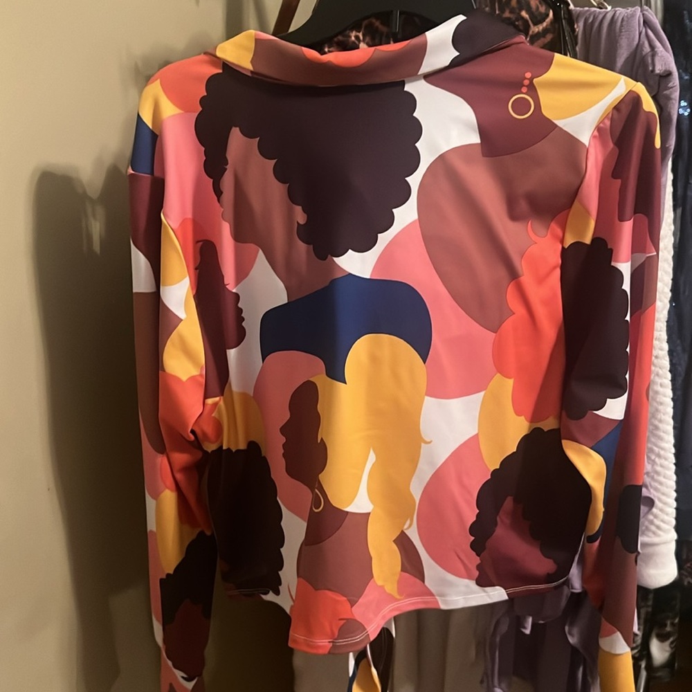 African print top - Picture 3 of 4